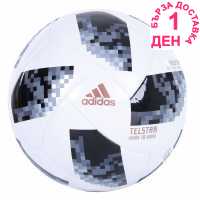 Adidas World Cup 2018 Sala 5X5 Telstar Futsal Football Wht/Blk/Slv Футболни топки