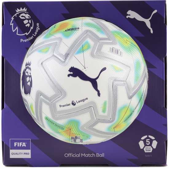 Puma Orbita Ultimate Premier League Football 2025 2026 White/Green 