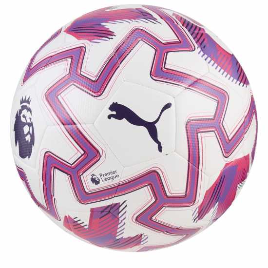 Puma Orbita Cup Premier League Football 2025 2026 EPL 2025/26 - White/Purple Футболни топки