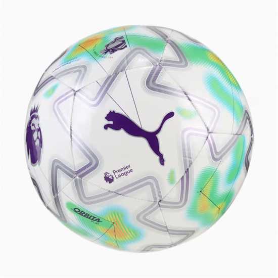 Футболни аксесоари Puma Orbita Play Premier League Football 25/26 White/Green Puma Orbita Play Premier League Football 25/26 White/Green Футболни аксесоари