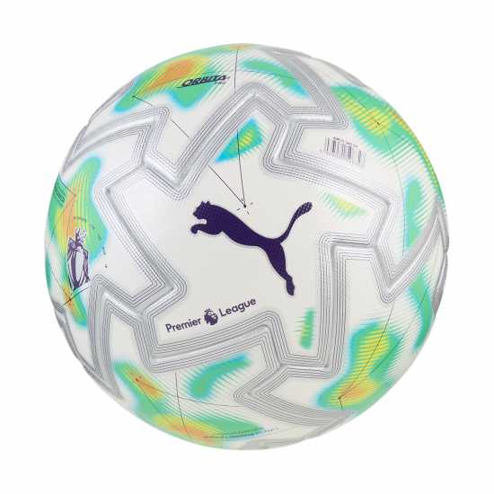 Футболни аксесоари Puma Orbita Play Premier League Football 25/26 White/Green Puma Orbita Play Premier League Football 25/26 White/Green Футболни аксесоари