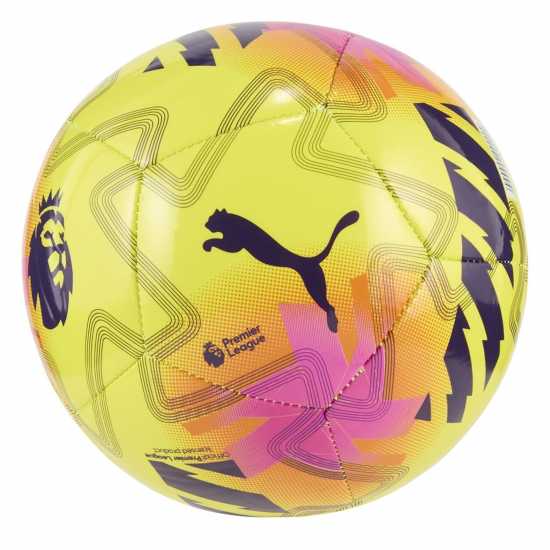 Puma Orbita Mini Premier League Football 25/26 АПЛ 2025/26 - Жълто/Розово 