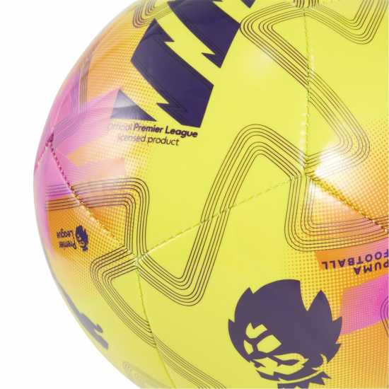 Puma Orbita Mini Premier League Football 25/26 АПЛ 2025/26 - Жълто/Розово 