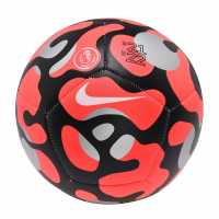 Nike Футболна Топка Premier League Pitch Football Pink/Black Футболни топки