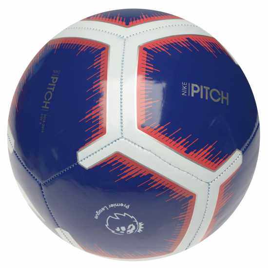 Nike Футболна Топка Pitch Premier League Football Royal/White - Футболни топки