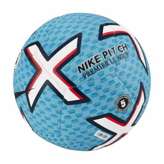 Nike Футболна Топка Premier League Pitch Football EPL 2022-23 Blue/White Футболни топки