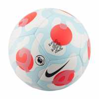 Nike Футболна Топка Premier League Pitch Football White/Blue Футболни топки