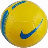 Nike Футболна Топка Premier League Pitch Football White/Pink Футболни топки