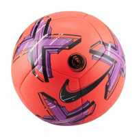 Nike Футболна Топка Premier League Pitch Football Crimson/Fuchsia Футболни топки
