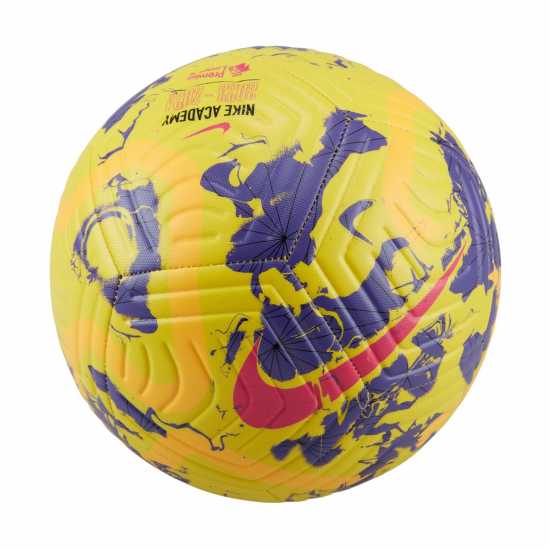Nike Premier League Academy Football EPL 2023-24 Yellow/Purple Футболни топки