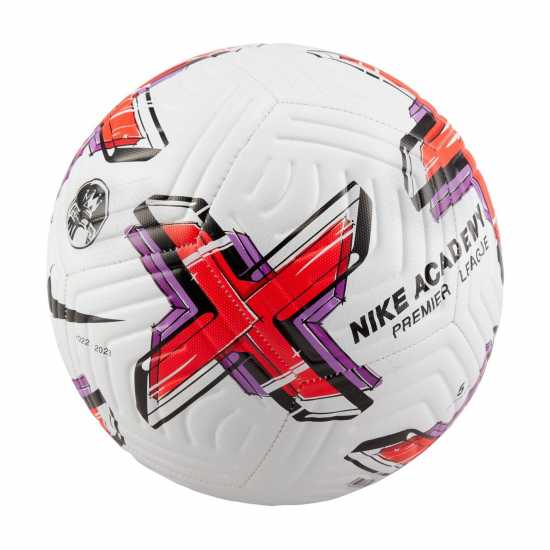 Nike Premier League Academy Football EPL 2022-23 White/Crimson Футболни топки