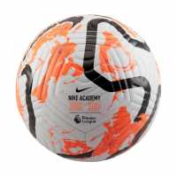 Nike Premier League Academy Football EPL 2023-24 White/Orange Футболни топки