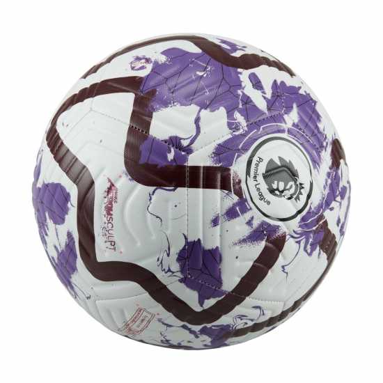 Nike Premier League Academy Football EPL 2023-24 White/Purple Футболни топки