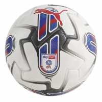 Puma Orbita 1 Efl Football 2023-24 White/Red Футболни топки
