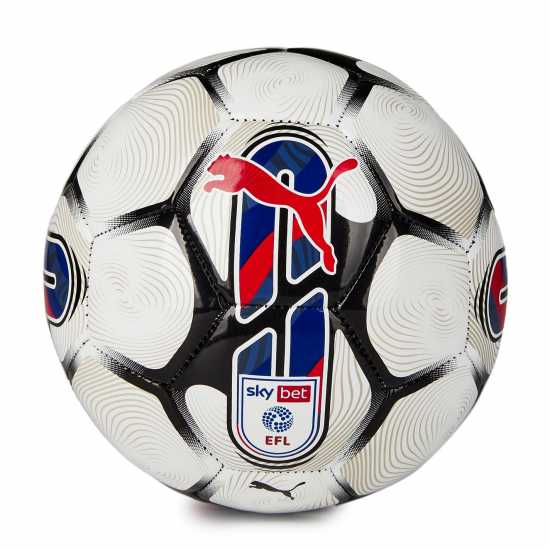 Puma Orbita 6 Efl Football 2023-24 White/Red Футболни топки