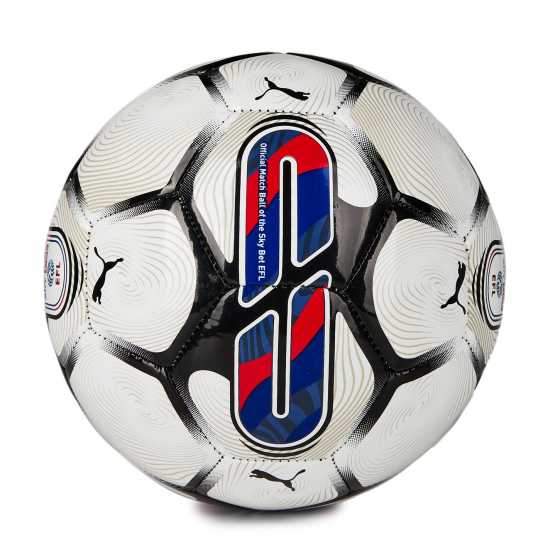 Puma Orbita 6 Efl Football 2023-24 White/Red Футболни топки