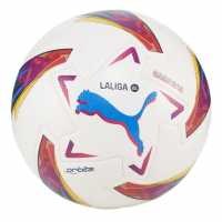 Puma Футболна Топка La Liga Orbita 1 Football 2023-24 La Liga 2023-24 White/Blue Футболни топки