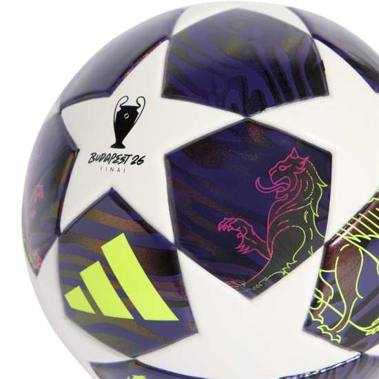 Adidas Uefa Champions League Mini Football 2025 2026 Purple/White Adidas Uefa Champions League Mini Football 2025 2026 Purple/White
