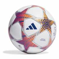 Adidas Champions League Pro Football 2023 2024 WUCL 2023-24 White/Pink Футболни топки