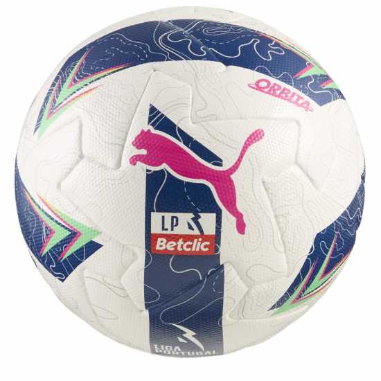 Футболни топки Puma Orbita Liga Portugal Match Ball 2025 2026 Adults Puma Orbita Liga Portugal Match Ball 2025 2026 Adults Футболни топки