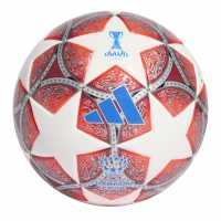 Adidas Womens Uefa Champions League Mini Football 2025 2026 White/Red 