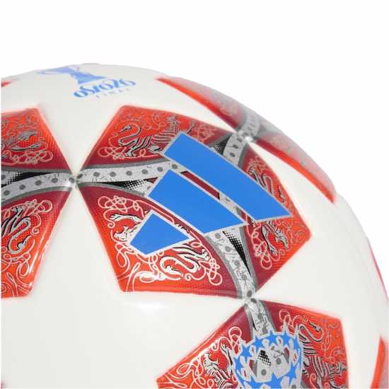 Adidas Womens Uefa Champions League Mini Football 2025 2026 White/Red Adidas Womens Uefa Champions League Mini Football 2025 2026 White/Red