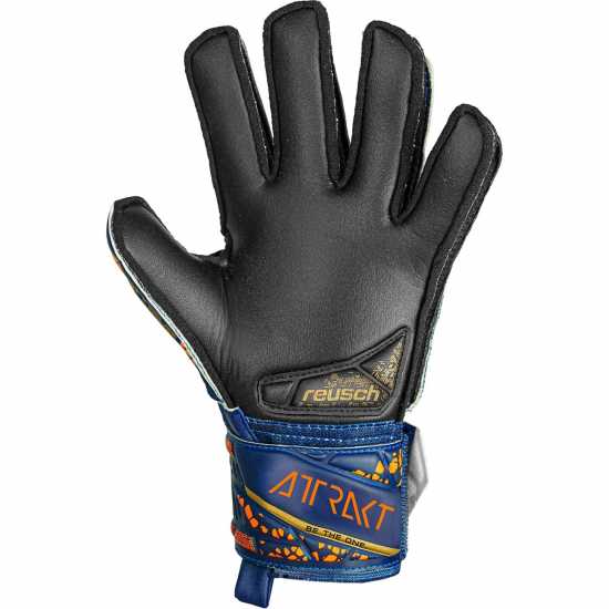 Reusch Вратарски Ръкавици Kids' Atrakt Silver Goalkeeper Gloves Reusch Вратарски Ръкавици Kids' Atrakt Silver Goalkeeper Gloves