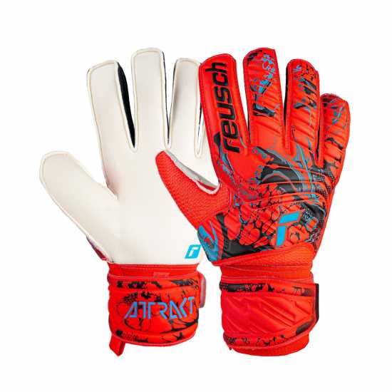 Reusch Вратарски Ръкавици Adults Attrakt Solid 99 Goalkeeper Gloves  