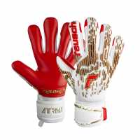 Reusch Attrakt Freegel Silver White/Gold/Red Вратарски ръкавици и облекло
