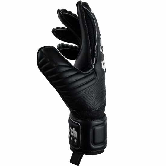 Reusch Вратарски Ръкавици Legacy Arrow Silver Junior Goalkeeper Gloves Black - Вратарски ръкавици и облекло