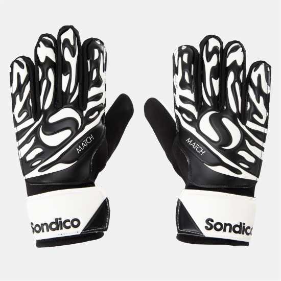 Вратарски ръкавици и облекло Sondico Детски Вратарски Ръкавици Match Goalkeeper Gloves Junior Черно/Бяло Sondico Детски Вратарски Ръкавици Match Goalkeeper Gloves Junior Черно/Бяло Вратарски ръкавици и облекло