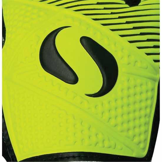 Sondico Детски Вратарски Ръкавици Match Goalkeeper Gloves Junior Yellow/Black Вратарски ръкавици и облекло