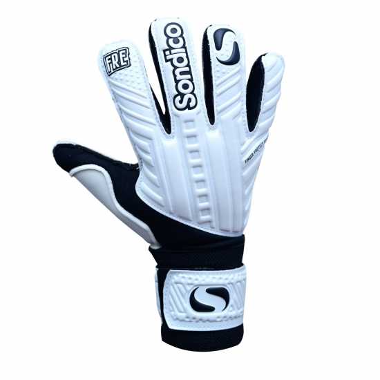 Вратарски ръкавици и облекло Sondico Детски Вратарски Ръкавици Aerospine Goalkeeper Gloves Juniors Бяло/Черно Sondico Детски Вратарски Ръкавици Aerospine Goalkeeper Gloves Juniors Бяло/Черно Вратарски ръкавици и облекло