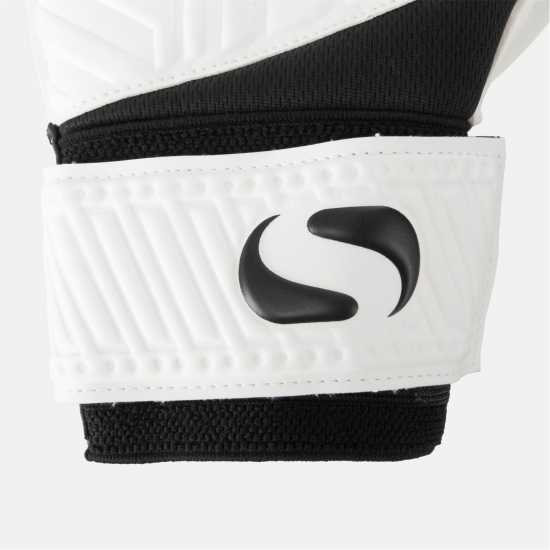 Sondico Вратарски Ръкавици Aerospine Goalkeeper Gloves Бяло/Черно Вратарски ръкавици и облекло