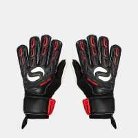 Sondico Вратарски Ръкавици Aerospine Goalkeeper Gloves Черно/Червено 