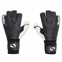Sondico Вратарски Ръкавици Aerolite Goalkeeper Gloves Black Вратарски ръкавици и облекло