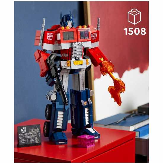 Lego Icons Optimus Prime Transformers Robot Model Set 10302  Мъжки стоки с герои