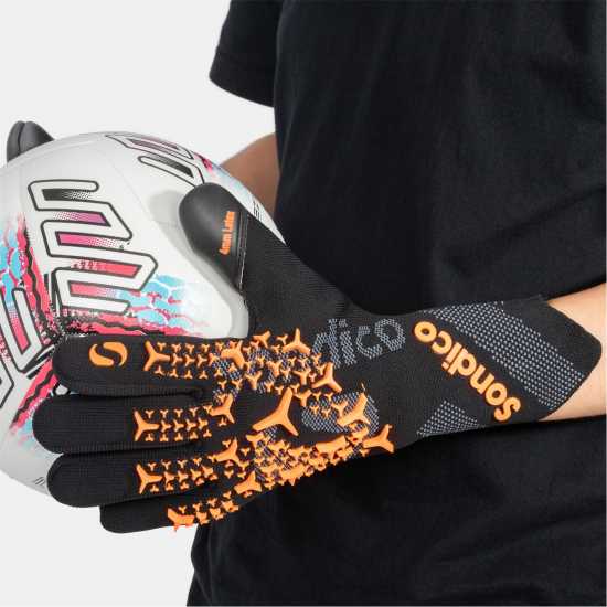 Sondico Blaze Goalkeeper Glove Juniors Червено Вратарски ръкавици и облекло