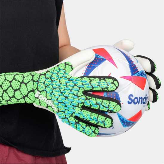 Sondico Blaze Goalkeeper Glove Juniors Зелено Вратарски ръкавици и облекло