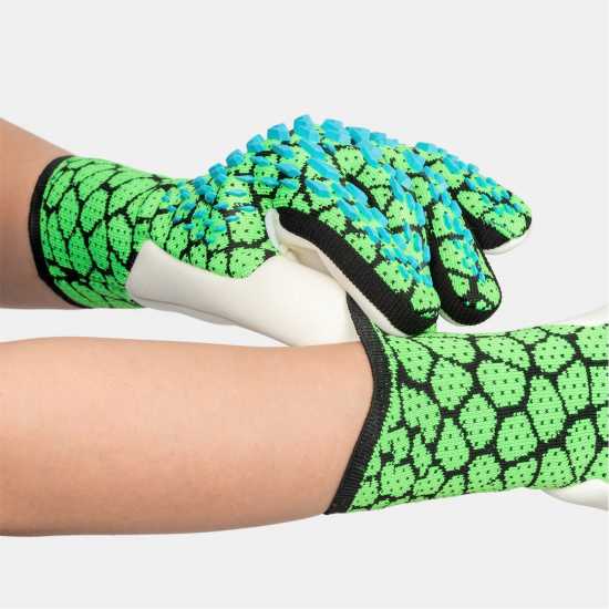 Sondico Blaze Goalkeeper Glove Juniors Зелено Вратарски ръкавици и облекло