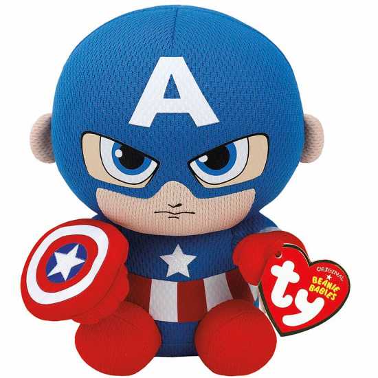 Ty Marvel Beanies Captain America  - Подаръци и играчки