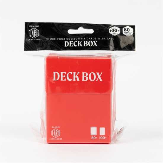 Professor Puzzle Deck Box  Red  