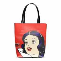 Disney Snow White Face Shopper Bag Placed Print  Портфейли