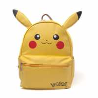 Pokemon Pikachu Shaped Backpack With Ears  Дамски чанти