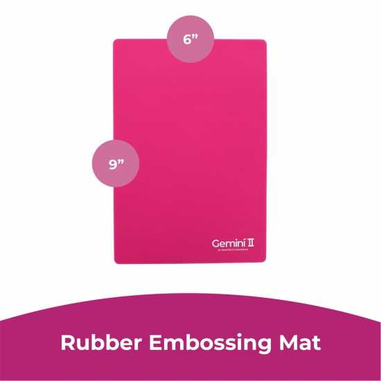 Gemini Ii Accessories - Rubber Embossing Mat  - Канцеларски материали