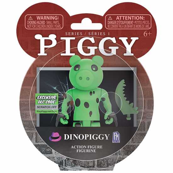 Piggy 4 Inch Action Figure - Dinopiggy