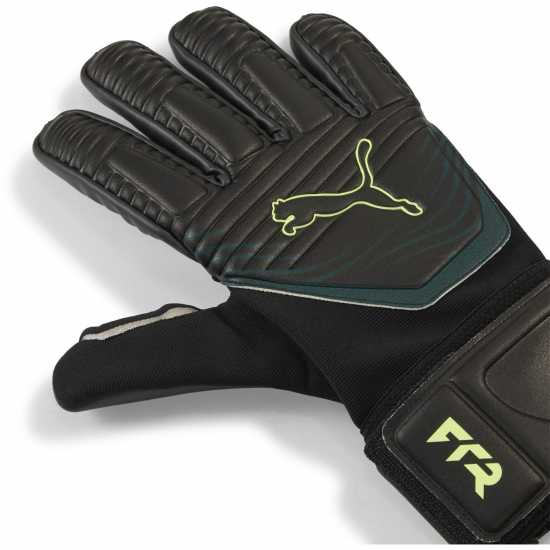 Puma Future Match Goalkeeper Glove Juniors Black/Green Вратарски ръкавици и облекло