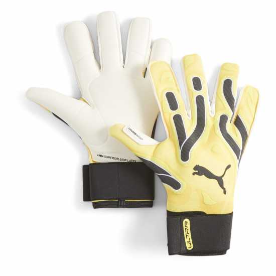 Puma Ultra Ultimate Goalkeeper Glove Yellow/Black Вратарски ръкавици и облекло