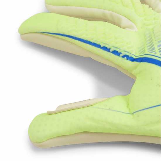 Puma Вратарски Ръкавици Ultra Ultimate Hybrid Adults Goalkeeper Gloves Зелено/Синьо Вратарски ръкавици и облекло