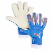 Puma Вратарски Ръкавици Ultra Ultimate Hybrid Adults Goalkeeper Gloves Blue/Red Вратарски ръкавици и облекло